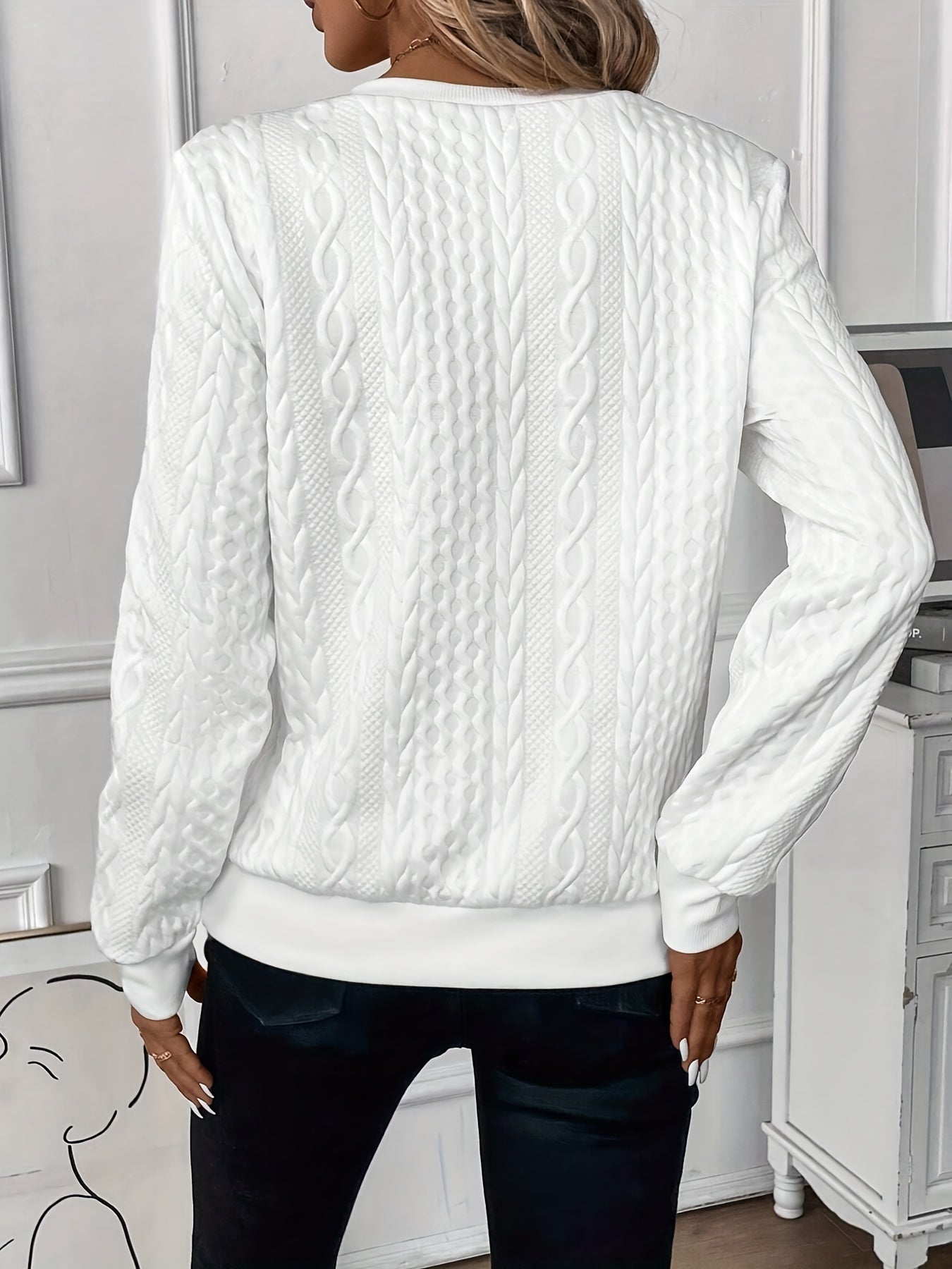 Amanda | Stylish Knitted Sweater