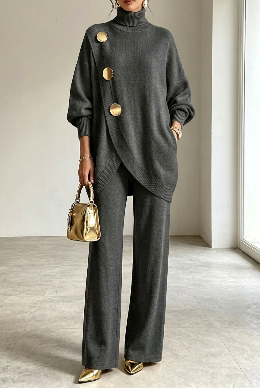 Sutton two piece set - Dark Gray