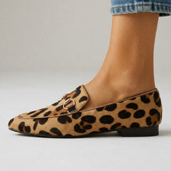 Carla Leopard Loafer - Leopard