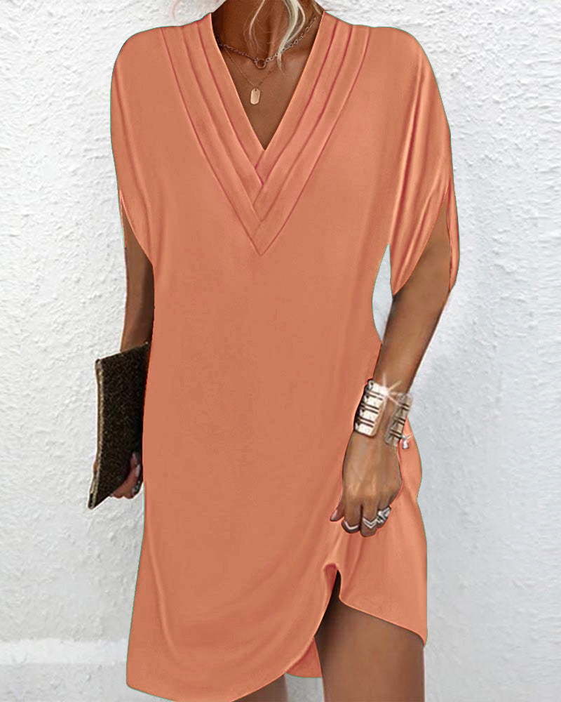 Claire | Elegant Dress with V-Neck