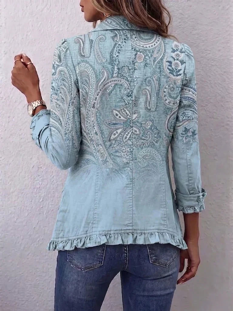 Gwen Ruffled Jacket