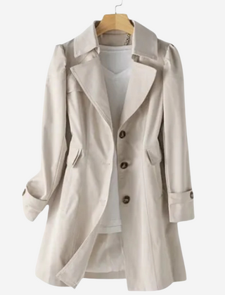 Sharon Scandinavian Winter Jacket - Latte